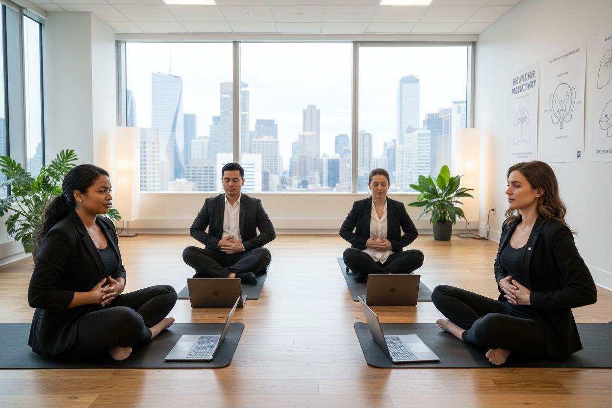 office breathwork session