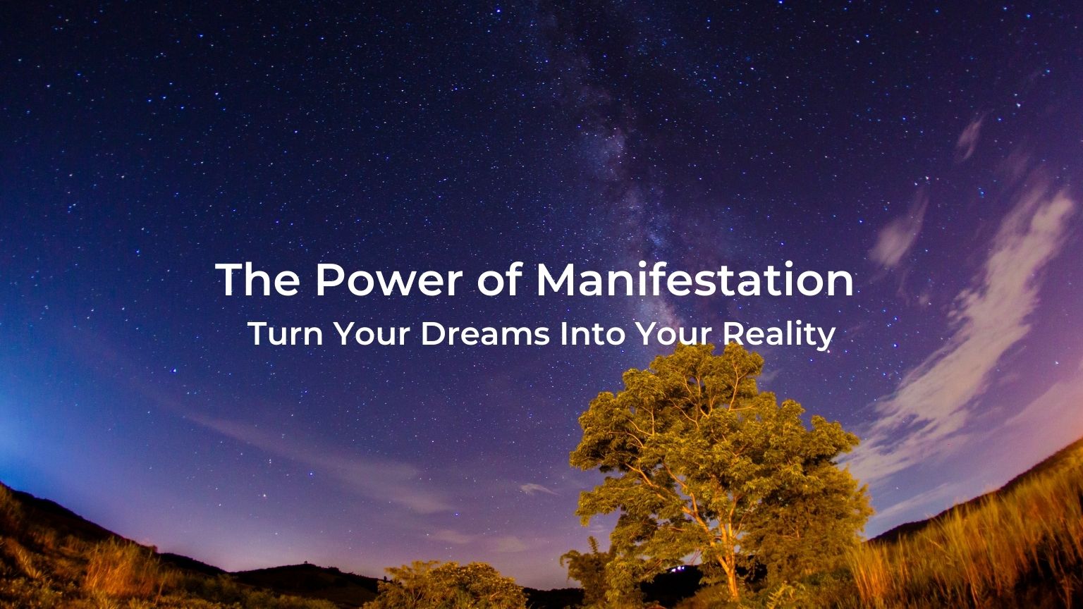The Power of Manifestation: Turn Your Dreams Into Your Reality