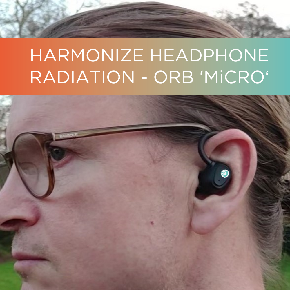 ORB MiCRO – Harmonize EMF Radiation (for Headphones, Airpods, Smartwatches)