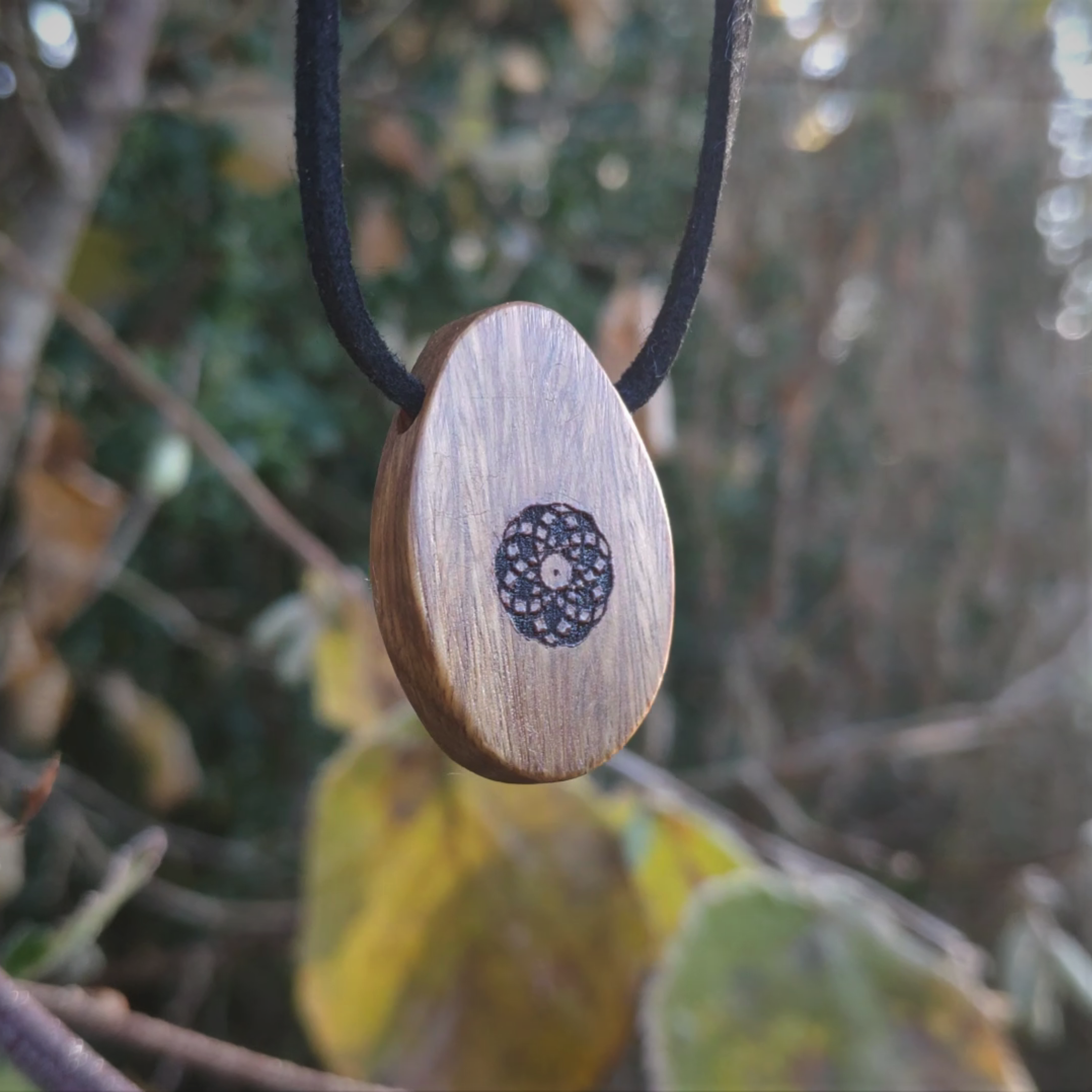Torus Design in Lignum - ORB Pendant
