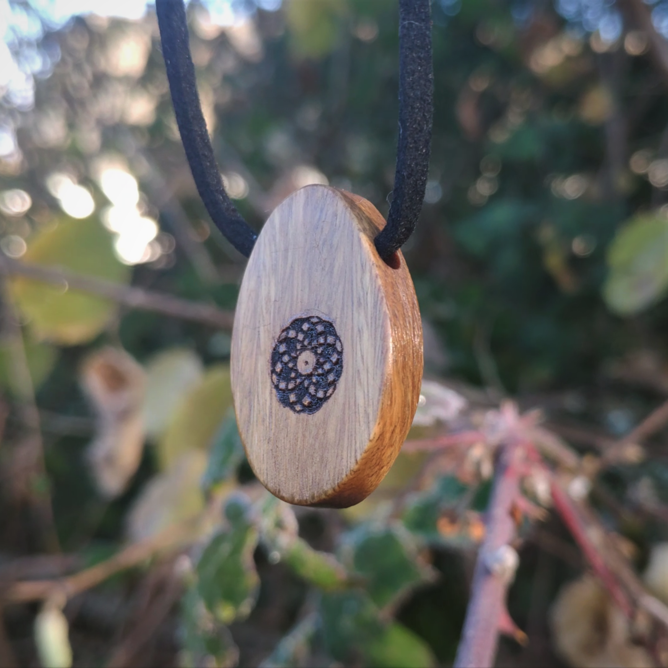 Torus Design in Lignum - ORB Pendant