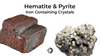 Hematite & Pyrite Crystal Healing: Uses, Benefits and Meaning