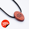 SALE ORB Pendant - Padauk (Deca)
