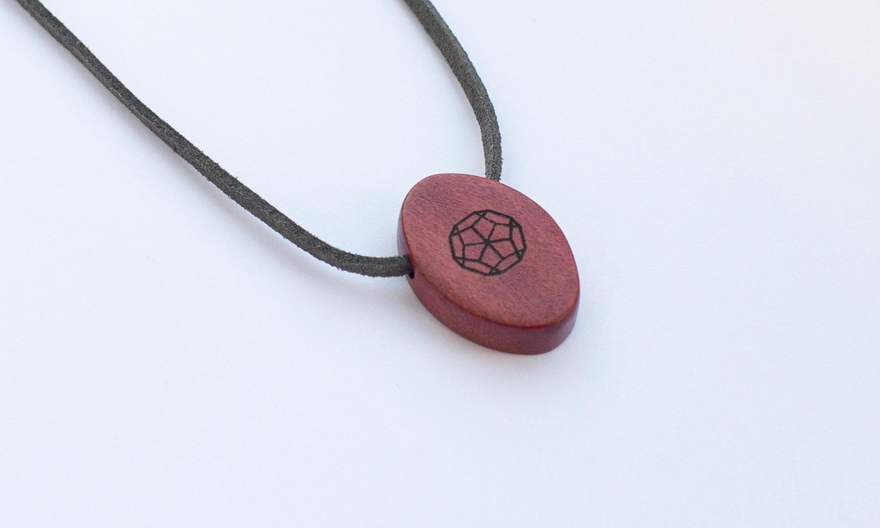 Deca Design in Pink Ivory - ORB Pendant