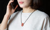 Torus Design in Pink Ivory - ORB Pendant on grey