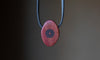 Hanging Torus Design in Pink Ivory - ORB Pendant
