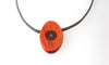 Torus Design in Pink Ivory - ORB Pendant on white