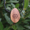ORB Pendant Lignum wood Deca inscription